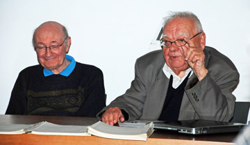 Hugo Poppe en Lucien Landuyt