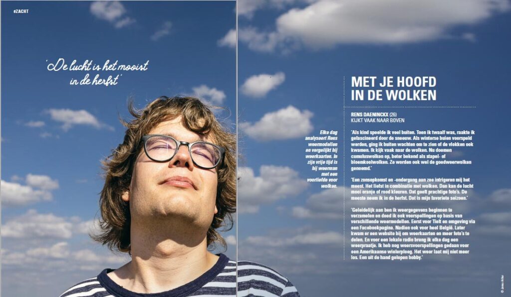 Rens Daeninckx in Leef, het gezondheidsmagazine van de CM